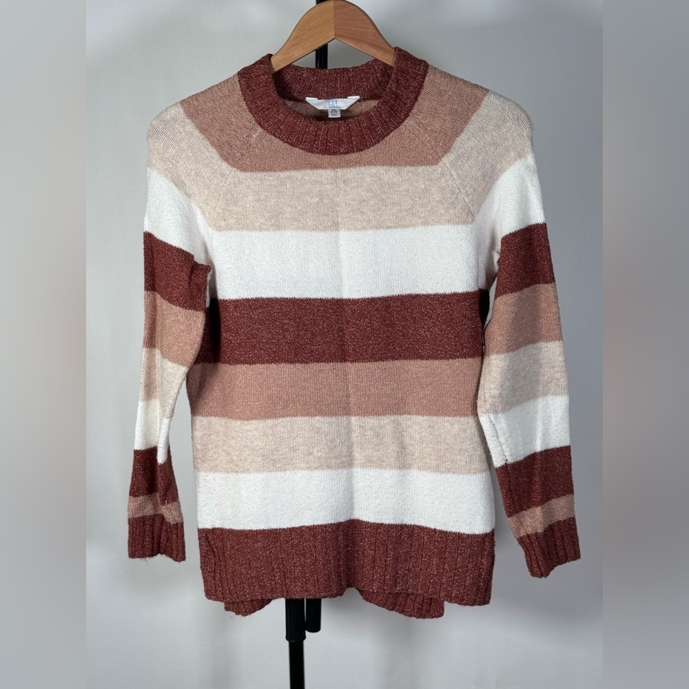 Time and Tru Women's Super Soft Pullover Sweater - Picture 2 of 3